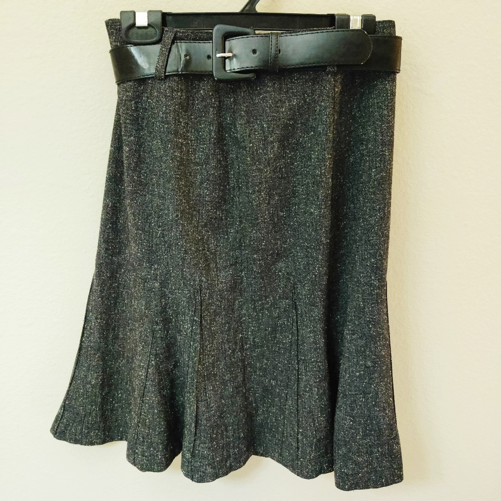 East 5th Sz 2P Gray Speckle skirt
